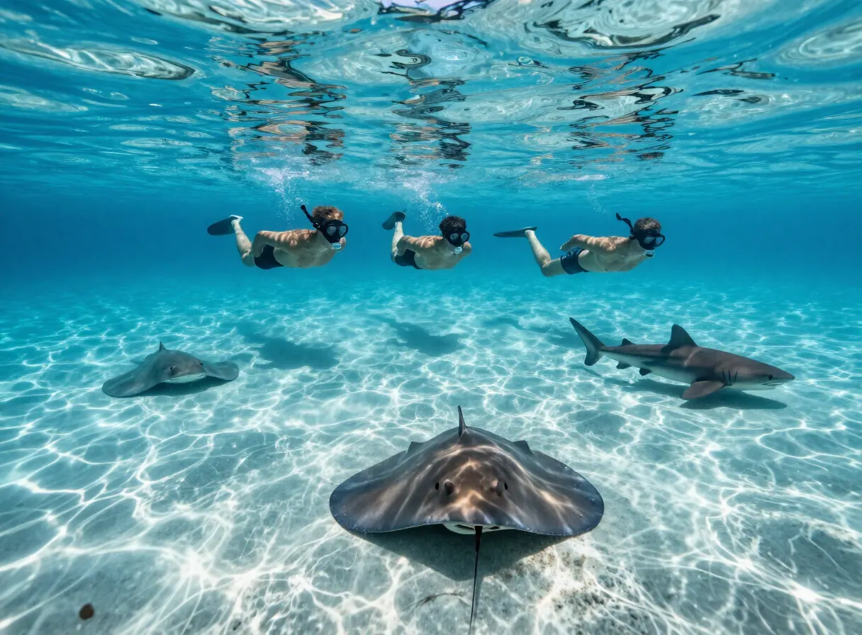 Bora Bora Lagoon Tours: Snorkeling with Rays & Sharks
