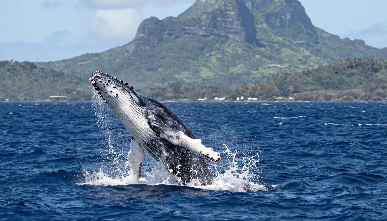 Whale Watching Tour — Activity in Bora Bora