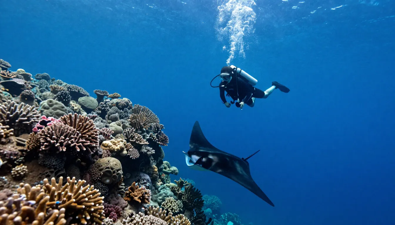 Scuba Diving in Bora Bora
