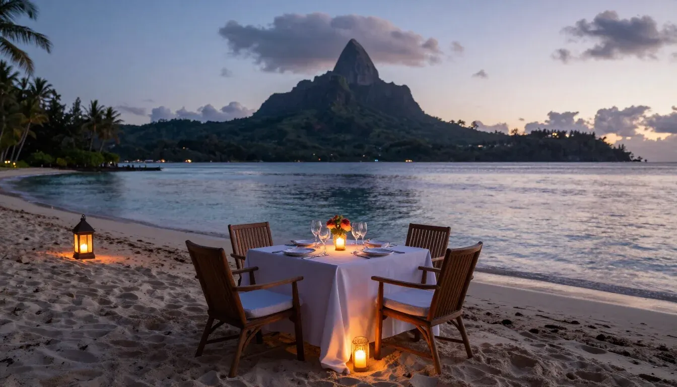 Romantic Dining Experiences in Bora Bora